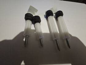 4930er3003a Lg Washer Machine Shipping Bolts Part #4930er3003a/4930fr4137 Set Of 4 W More