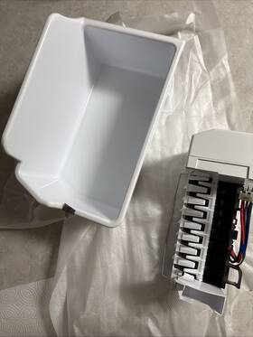 5989ja0002x Lg Oem Kenmore Replacement Refrigerator Ice Maker And Bin
