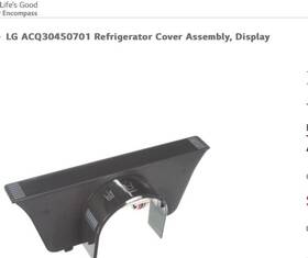 Acq30450701 Lg Refrigerator Cover Assembly Display