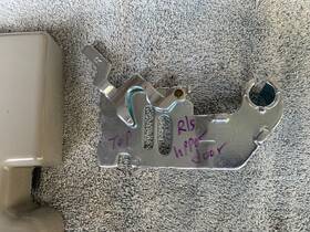 Acq34533395 Lg Refrigerator Hinge Cover Part # Right Side