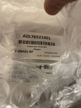 Adl76521401 Lg Refrigerator Evaporator - New Oem