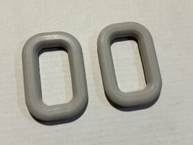 Adx73250601 Lg Set Of 2 Refrigerator Ice Bank Dispenser Seal Gaskets -