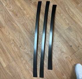 Aed72952718 Lg Aed72952830 Kenmore Refrigerator Freezer Door Handle Set Of 3 -