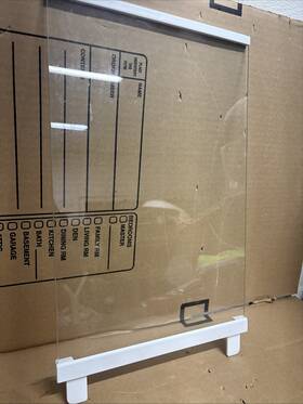 Aht74113803 Lg Side By Refrigerator Longer Freezer Glass Shelf #2b2