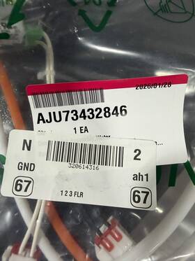 Aju73432846 Lg Valve Assembly Water Oem