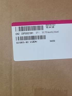 Csp30021081 Lg Svc Pcb Assembly New Unopened Box Refrigerator