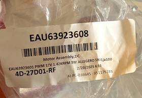 Eau63923608 Lg New Oem Original Refrigerator Evaporator Fan Motor Same Shipping Day