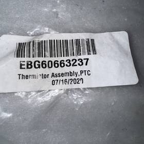 Ebg60663237 Lg Genuine Oem Refrigerator Thermistor / New Part