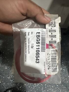 6323aq3226t Lg Ebg61106543 Oem Appliance Thermistor Assy-ntc 2443226 Ah364499