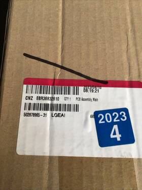 Ebr36832610 Lg Refrigerator Pcb Assembly Main