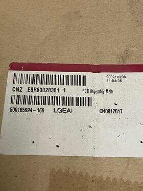 Ebr60028301 Lg Refrigerator Main Pcb Ap4904469 Ps3533940 Ebr60028301 Lg Refrigerator Main Pcb Ap4904469 Ps3533940