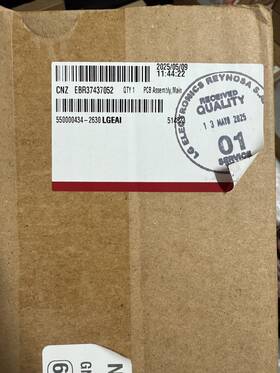 Ebr7437052 Lg Pcb Assembly Main Fast Free Fedex 2day Delivery Ebr7437052 Lg Pcb Assembly Main Fast Free Fedex 2day Delivery