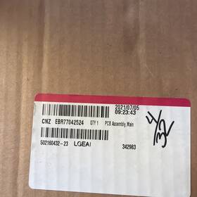 Ebr77042524 Lg Pcb Main Control Board New Sealed Box