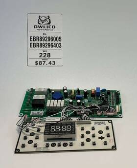 Lg Ebr89296403 Oem Ebr89296005 Control Board Assy 90d Wty 30d Rtns