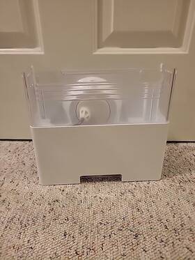 Lfxs265965 Lg Lfxs24663s Kenmore Refrigerator In Door White Ice Maker Bin Bucket