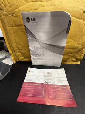Lsc27925 Lg Side By Refrigerator Fridge Owners Manual