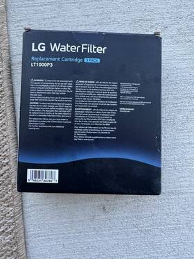 Lt000p3 Lg Water Filter Replacement Cartridge 3 Pack