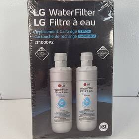 Lt1000p2 Lg 2 Pk Water Filter Replacement Cartridge Genuine Refrigerator