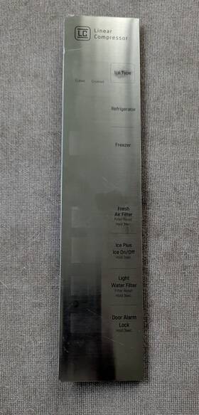 Mck66585130 Lg Refrigerator Display Panel Cover No Board