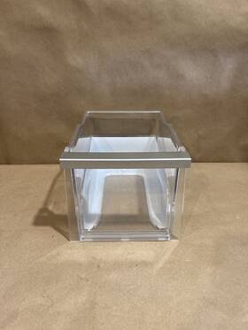 Mck668047 Lg Refrigerator Drawer Oem Genuine Crisper Kenmore Clear Fast Shipping