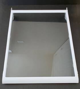 Aht73554101 Lg Mhl62551801 Oem Glass Shelf In White Frame Refrigerator Kenmore Aht73554101 Lg Mhl62551801 Oem Glass Shelf In White Frame Refrigerator Kenmore