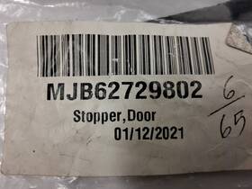 Mjb62729802 Lg Fridge Door Stopper