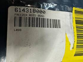 614318000 Liebherr New Freezer Reed Board - Part #