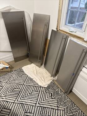 Cs2092 Liebherr Stainless Steel Refrigerator And Freezer Door Drawer Panel Sets Cs2092 Liebherr Stainless Steel Refrigerator And Freezer Door Drawer Panel Sets