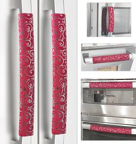 Luludamier 692878977517 Refrigerator Door Handle Covers Set Of 6 Non-slip Fridge