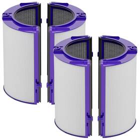 Lz-us-tp06-2p Lwbrazl 2 Pack True Hepa Replacement Filter Compatible With Dyson Hp06 Tp06 Hp07 Tp07