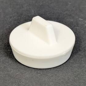 R01080809000 Magic Chef Chest Freezer Drain Plug Plastic White Replacement Part