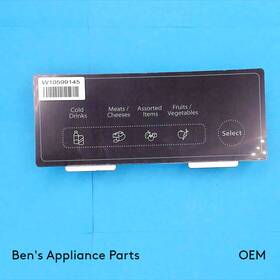 Wpw10599145 Makspro Whirlpool Cntrl-elec Fits Refrigerator