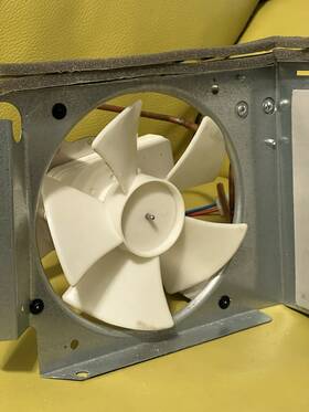 Fdqr107s2lnm Marvel Panasonic Fan Assembly With Ac Solenoid Nev Ac120vz058