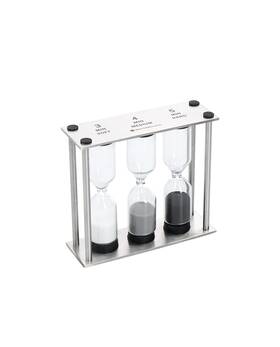 Kcmctim3 Master Class Masterclass Hourglass Triple Sand Timer Soft Medium Hard-boiled Eggs Stainl Kcmctim3 Master Class Masterclass Hourglass Triple Sand Timer Soft Medium Hard-boiled Eggs Stainl