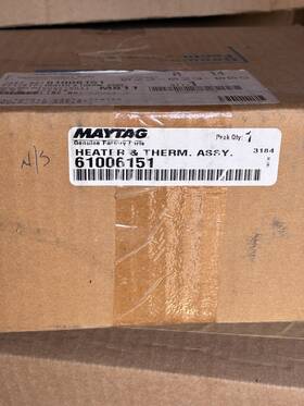 61006151 Maytag Refrigerator Defrost Heater And Thermostat Assy. Genuine Oem New 61006151 Maytag Refrigerator Defrost Heater And Thermostat Assy. Genuine Oem New