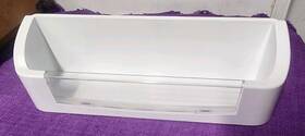 W10297151 Maytag Refrigerator Door Bin Shelf Or Amana Clear White Oem Pre-owned
