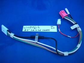 W10819616 Maytag Used Icemaker Oem Wiring Harness #w10819616 For Ice Maker With Fuse Link 18.5 Inch Long