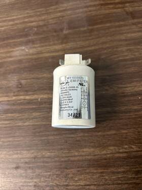W11033573 Maytag Whirlpool Washer Noise Emi Filter Oem