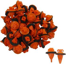 3132-20615a Mean Mug Auto 100x Fender Flare Molding Retainer Clips With Sealer - Replaces O