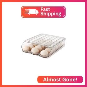 Holder-1 Mesrosa Egg Holder For Fridge Automatically Rolling Storage Container R