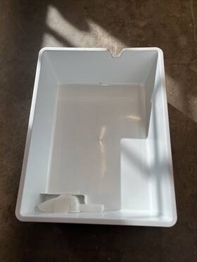 12131000074889 Midea Refrigerator Ice Storage Box For Mrq22d7ast