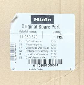 11080670 Miele Defrost Heater 120v 11080670 Miele Defrost Heater 120v