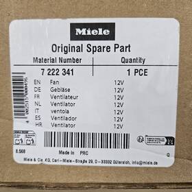 7222341 Miele Brand New Genuine Oem 12v Fan Motor