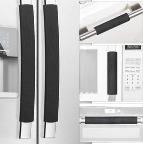 Miss.silk 711182016603 Refrigerator Door Handle Covers Set Of 5 Keep Your Kitchen Appliance Clean Fro