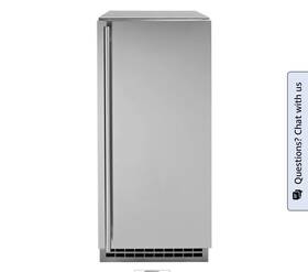Zip80ss Monogram Stainless Steel Ice Maker Door Kit New