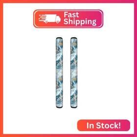 Netilgen Net-ysfa3058z98 Refrigerator Door Handle Covers Set Of 2 Kitchen Appliance Armrest Dec