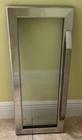 Awb-360db Newair Wine Cooler Fridge Left Door Model # Refrigerator Parts New Air