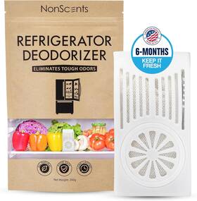 200gsachet Nonscents Refrigerator Deodorizer - Odor Eliminator For Single Pack White
