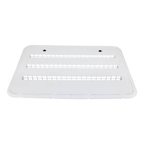 621156pw Norcold Thetford Radius Corner Refrigerator Side Vent Assembly Polar White
