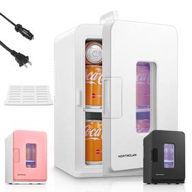 Northclan 616943003123 Mini Fridge For Bedroom 15 Litre/21 Cans Portable Refrigerator